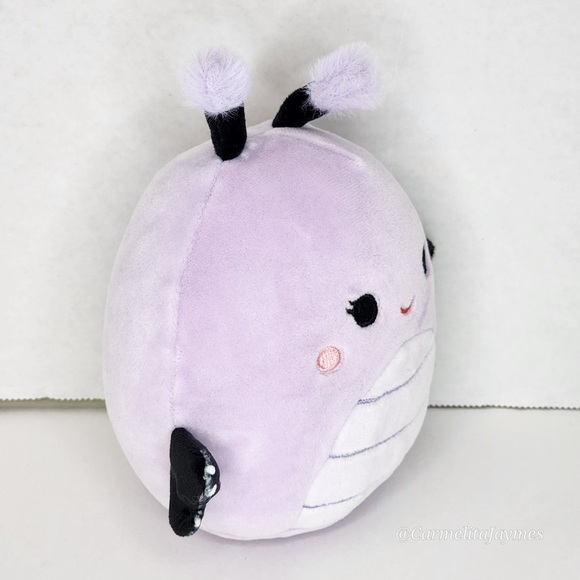 BIBIANA 🦋 Light Purple Monarch Butterfly Original Squishmallows By Kellytoy NWT - Picture 4 of 9